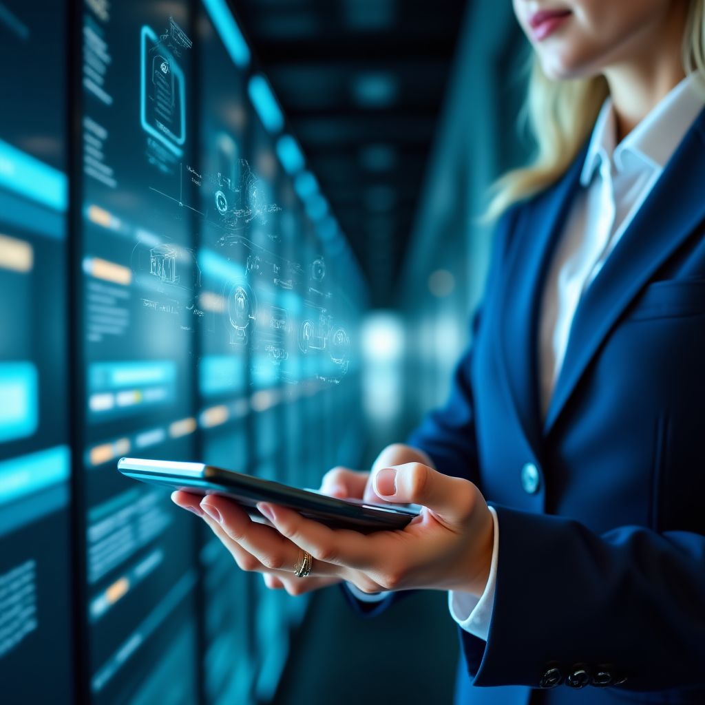 Centro de atención al cliente con tecnología avanzada